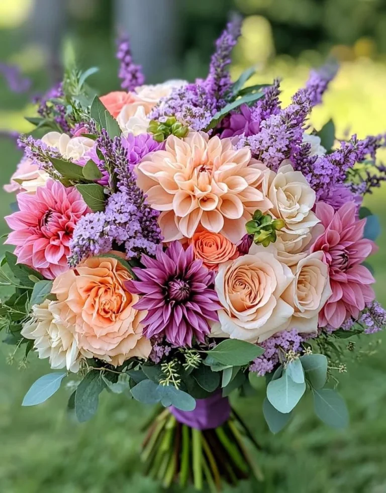 10 Stunning Dahlia Rose Bouquet Ideas