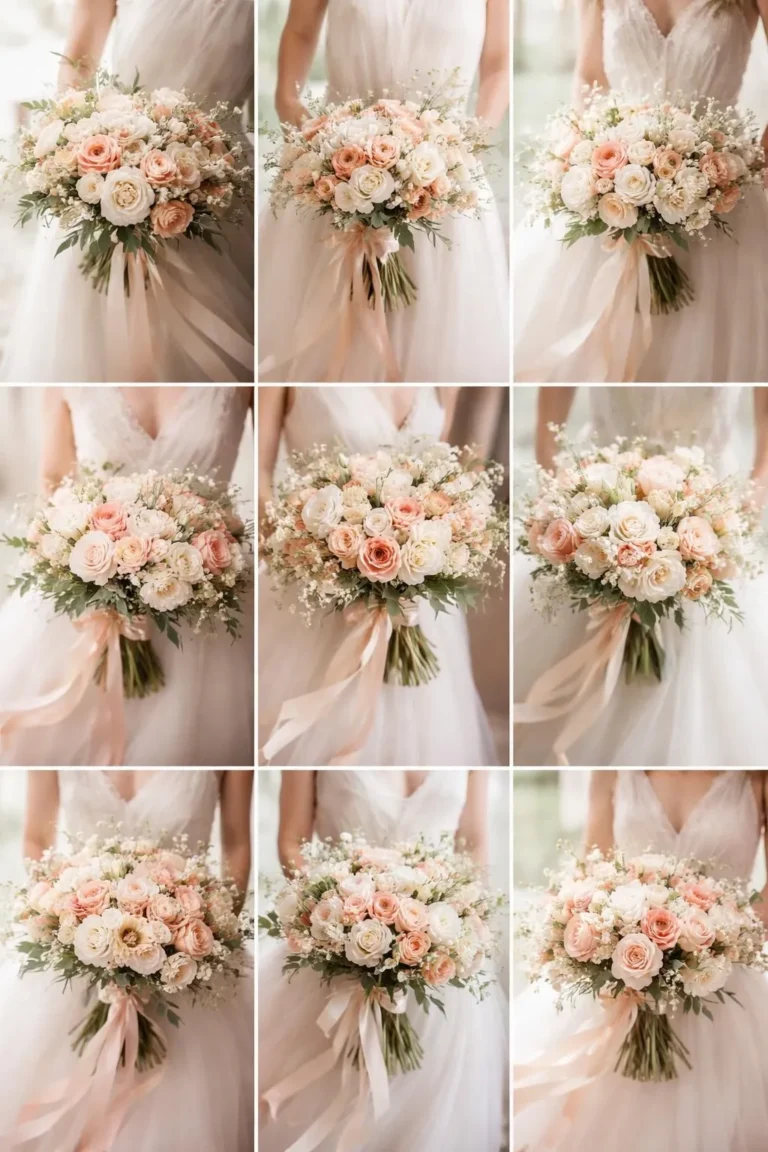 10 Soft, Romantic Bouquets for a Timeless Wedding Day