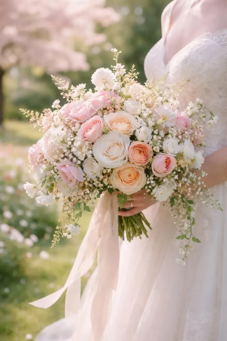 10 Romantic Spring Wedding Bouquets to Inspire Your Bridal Look