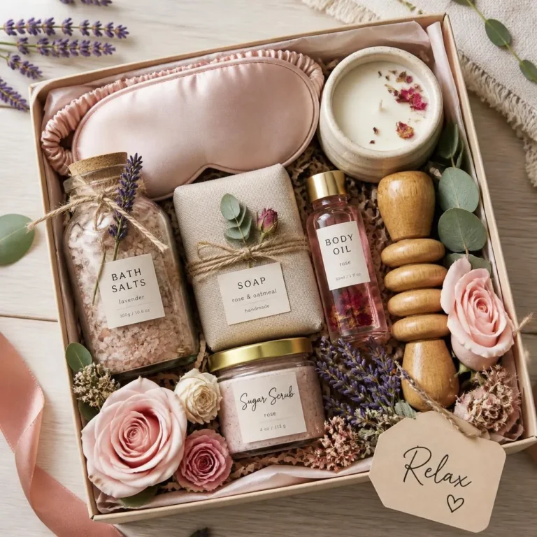 10 DIY Spa Gift Box Ideas With Flowers for Her That She Will Absolutely Love