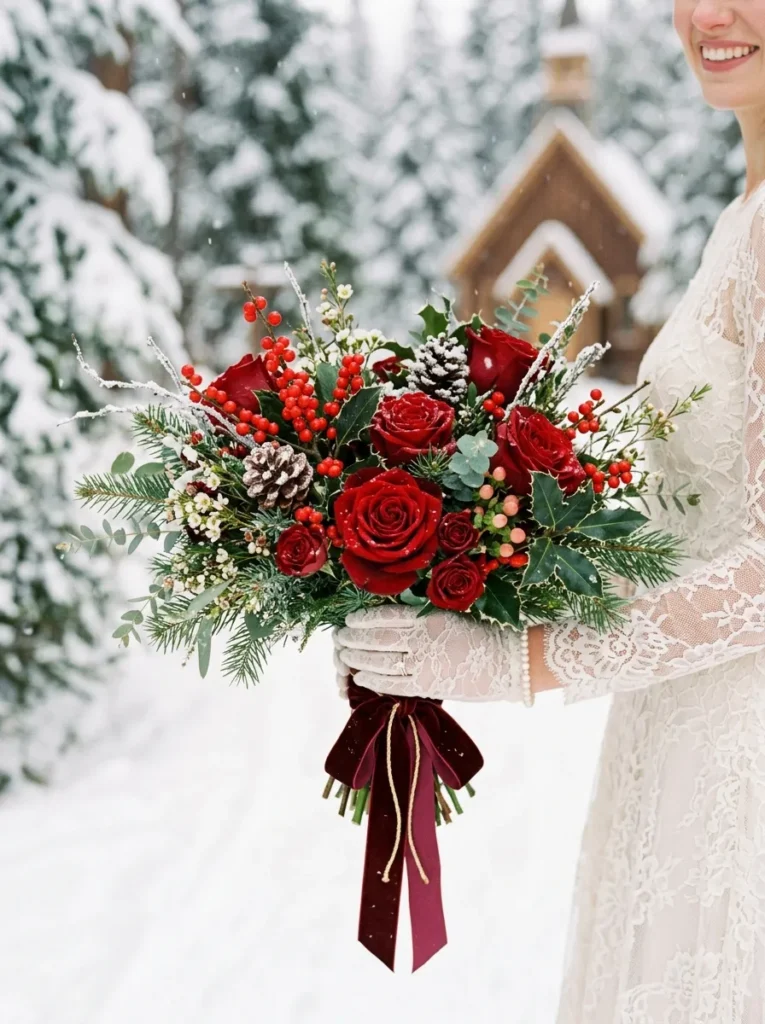 12 Winter Wedding Bouquet Ideas for a Snowy December Bride